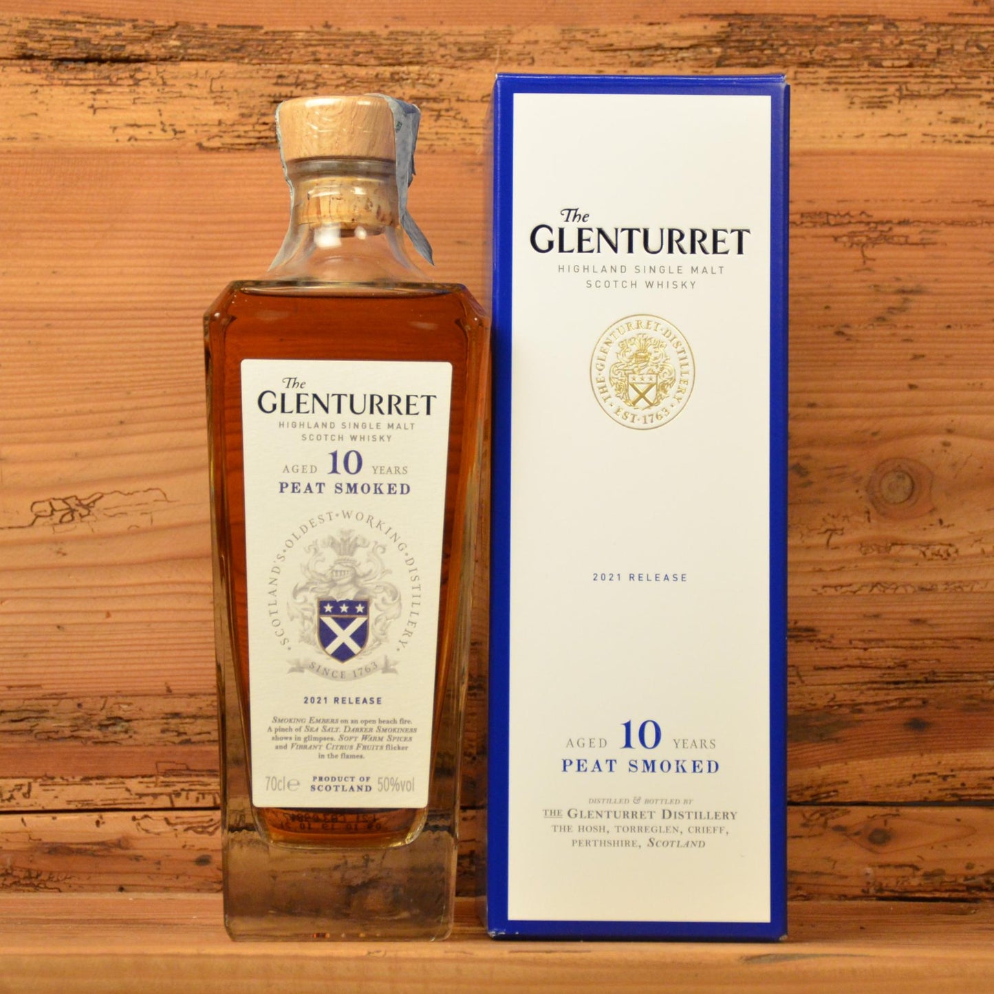 Whisky Scozia Single Malt Glenturret
10 YO Peat Smoke