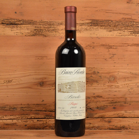 Ceretto Barolo Bricco Rocche Prapò 1989 DOCG