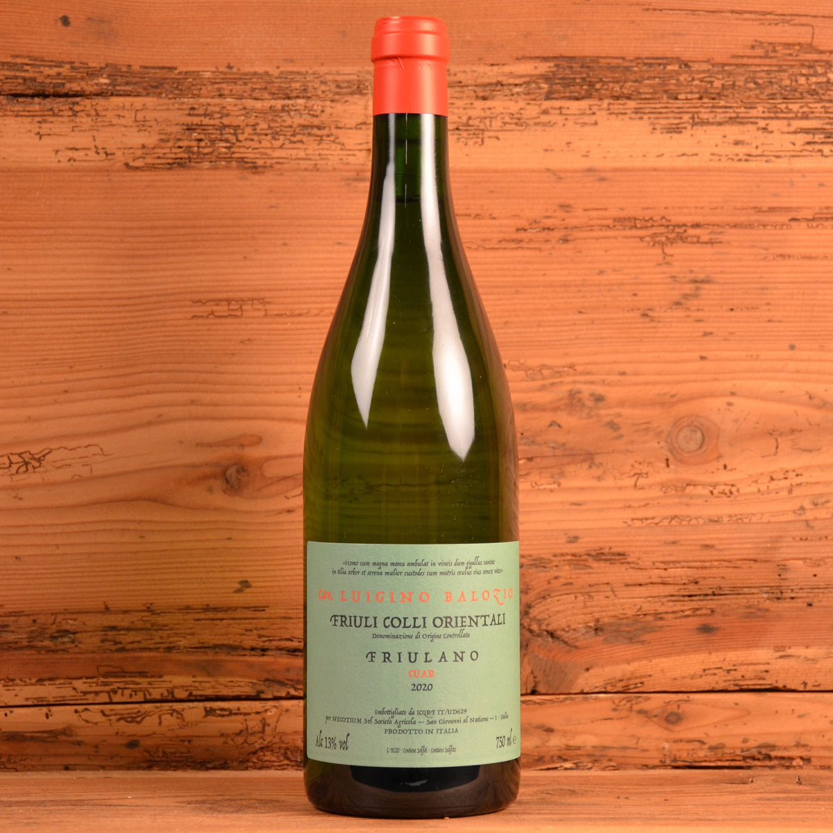 Sauvignon 2021 DOC Friuli Colli Orientali Cav. Luigino Balozio
