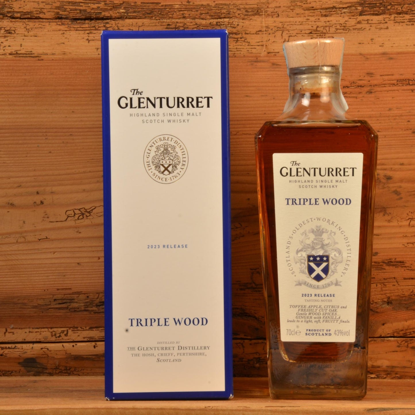 Whisky Scozia Single Malt Glenturret
Triple wood