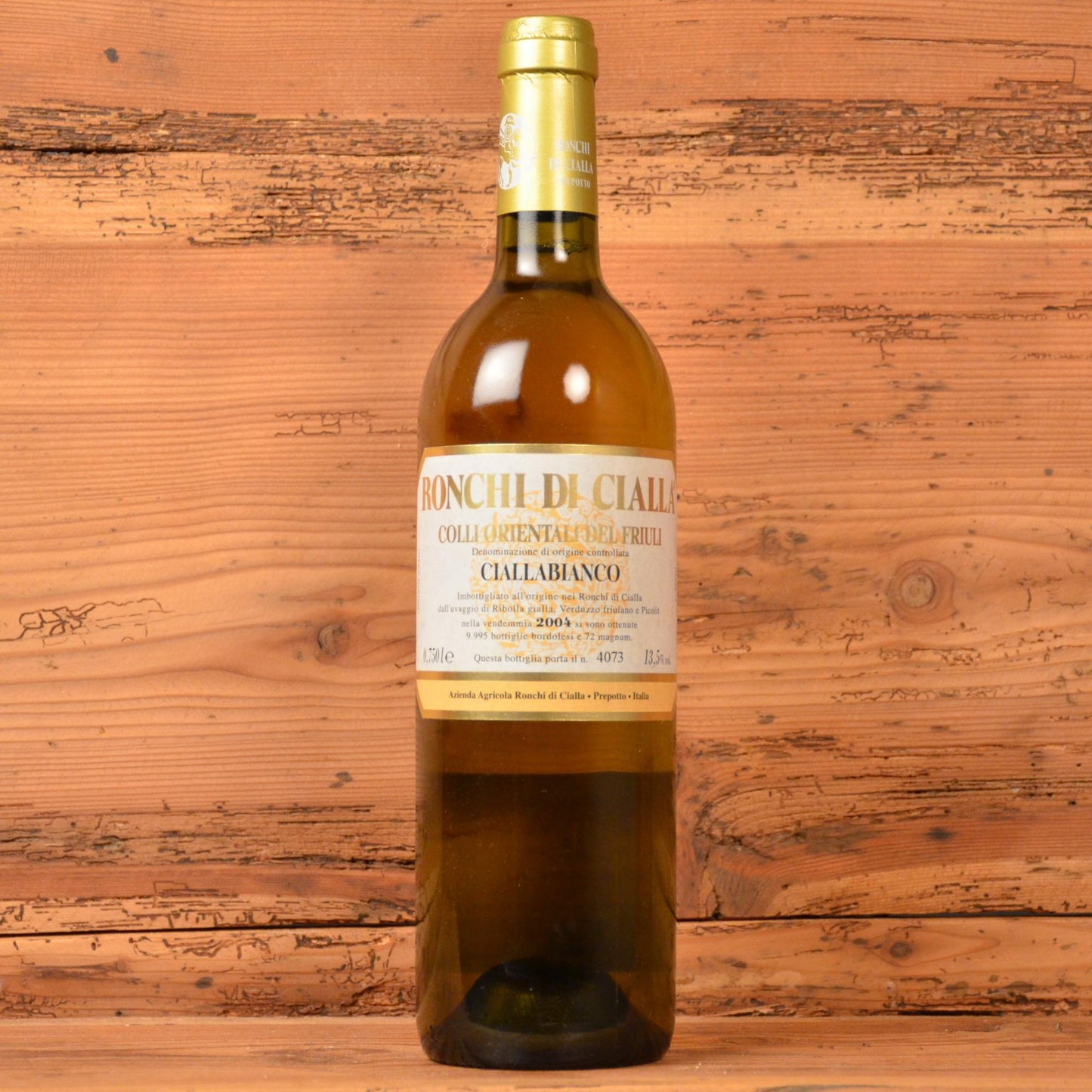 Ciallabianco 2004 Ronchi di Cialla