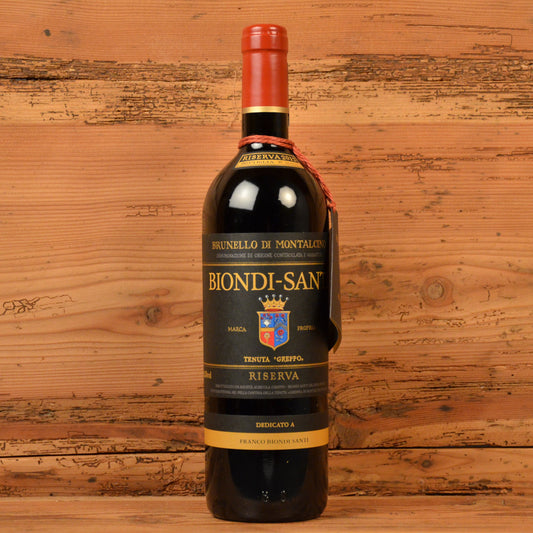 Brunello di Montalcino Riserva il Greppo DOCG 2012 Biondi Santi