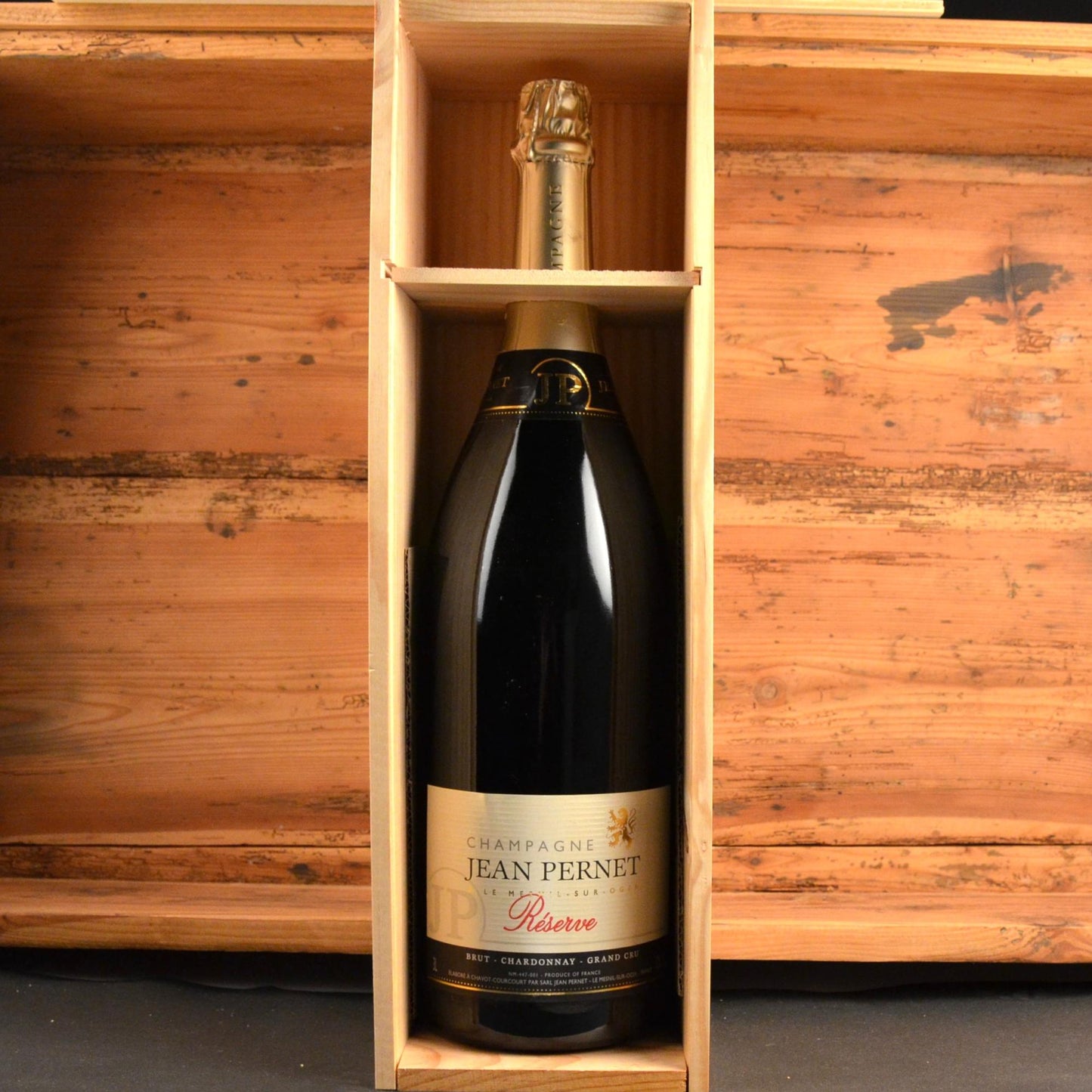 Champagne Reserve brut Jeroboam Champagne AOC Jean Pernet
