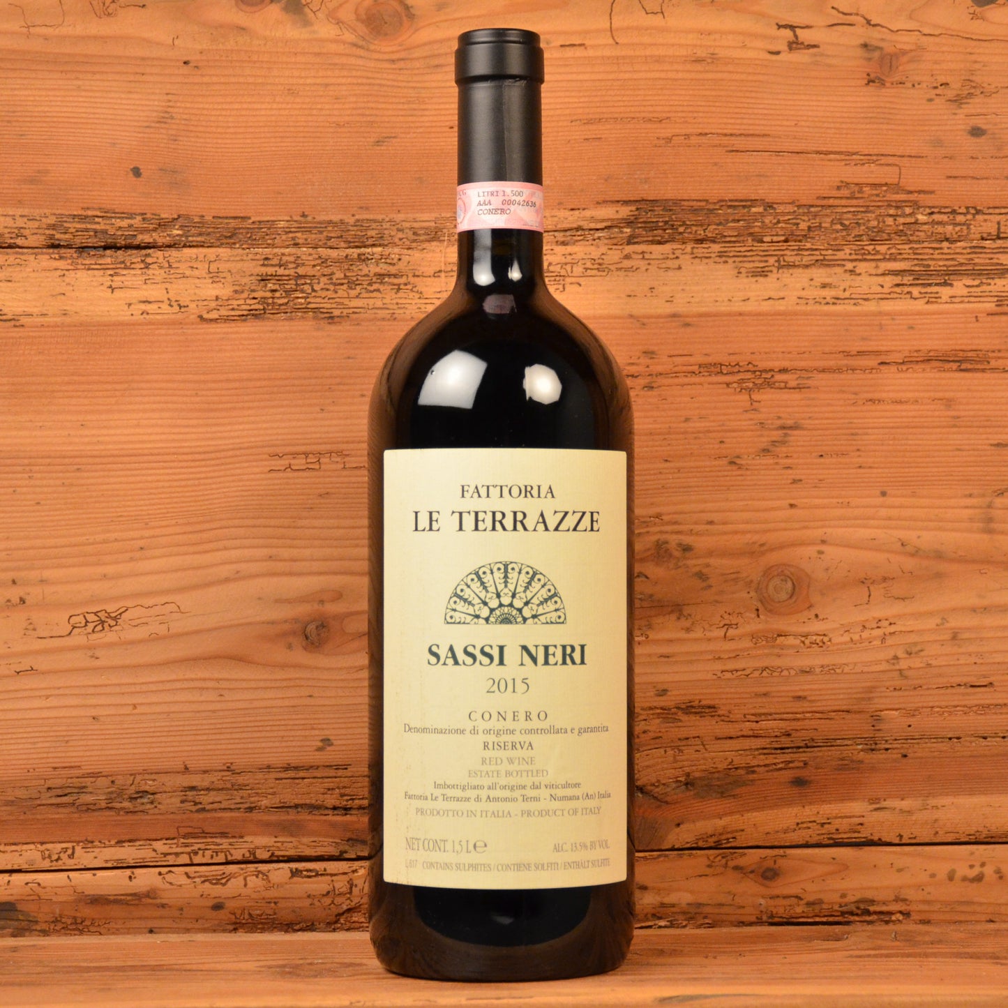 Sassi Neri Conero Riserva DOCG 2015 Magnum Fattoria le Terrazze