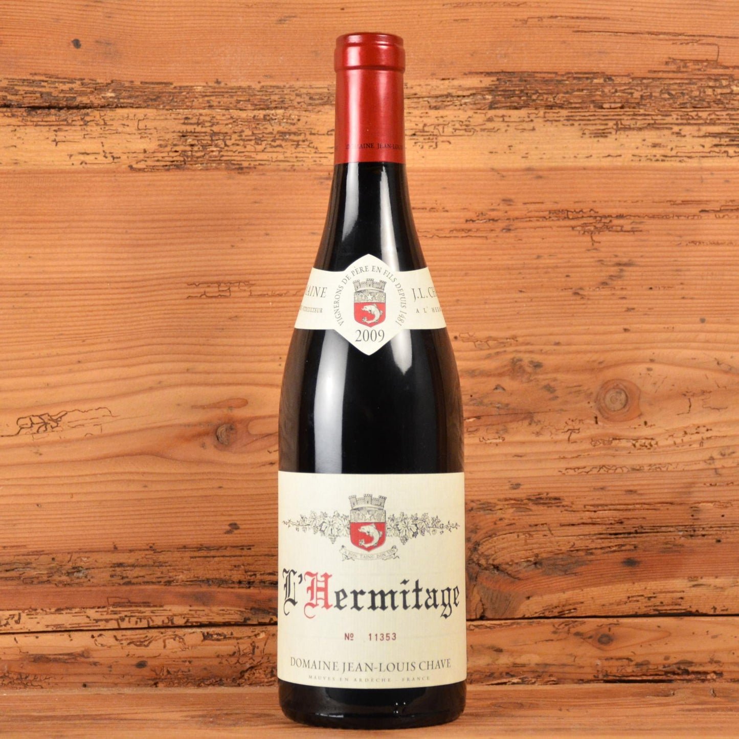 Hermitage Rouge 2009  Rhone Jean Louis Chave