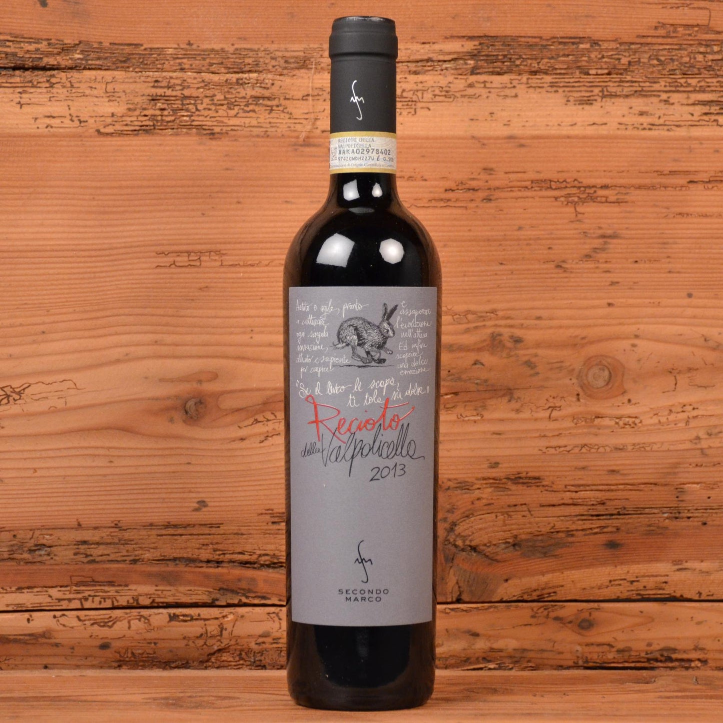 Recioto della  Valpolicella Classico DOCG  2013 Secondo Mario 50cl.
