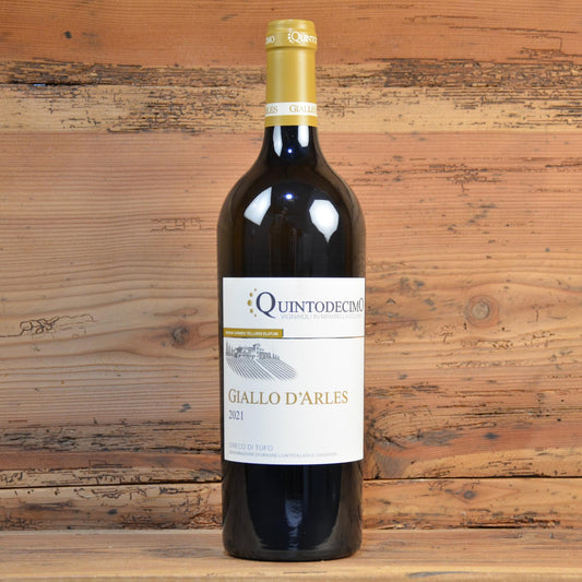 Giallo d'Arles 2021 greco di tufo DOCG Quintodecimo