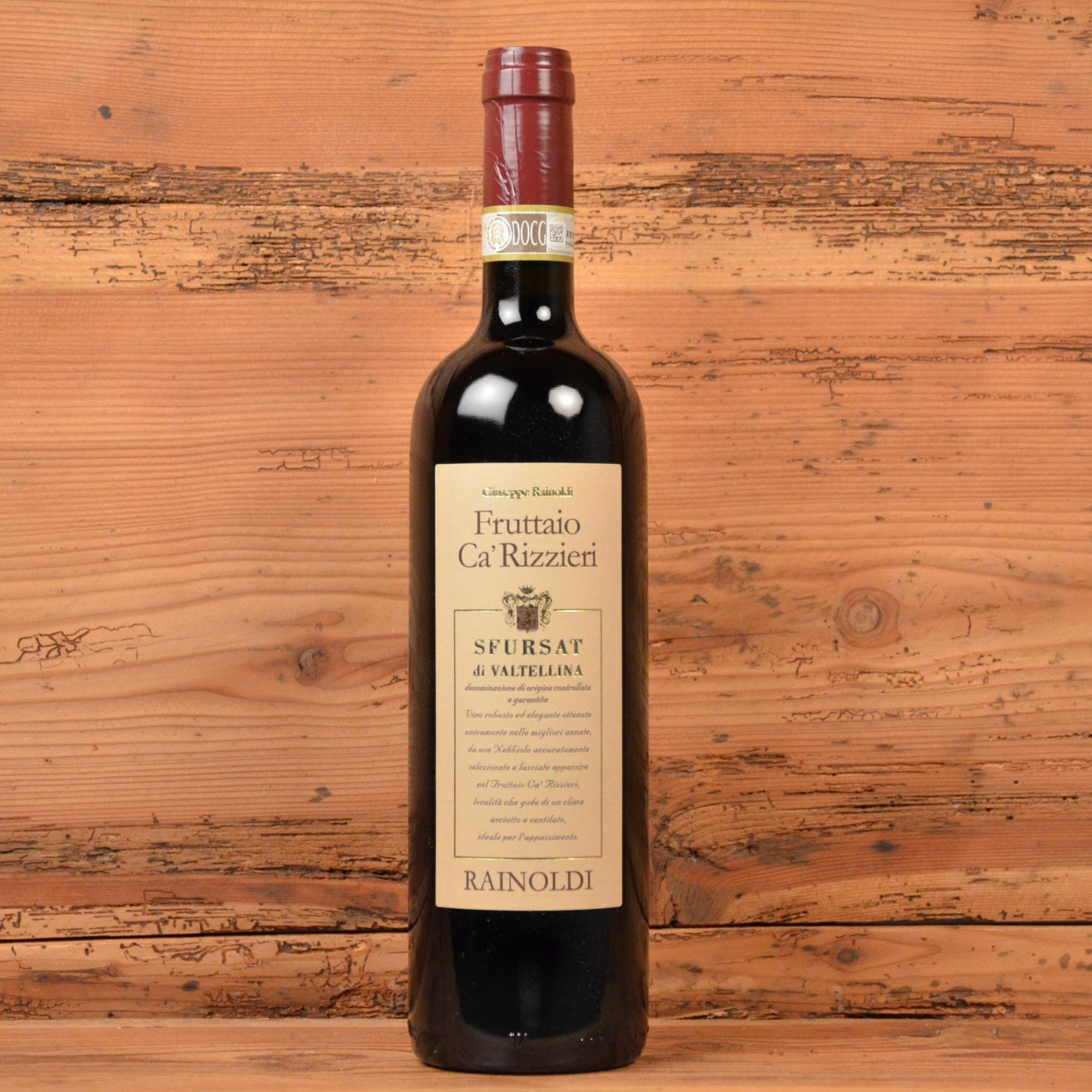 Sfursat Fruttaio Cà Rizzieri 2016 DOCG Sfurzat della Valtellina Rainoldi