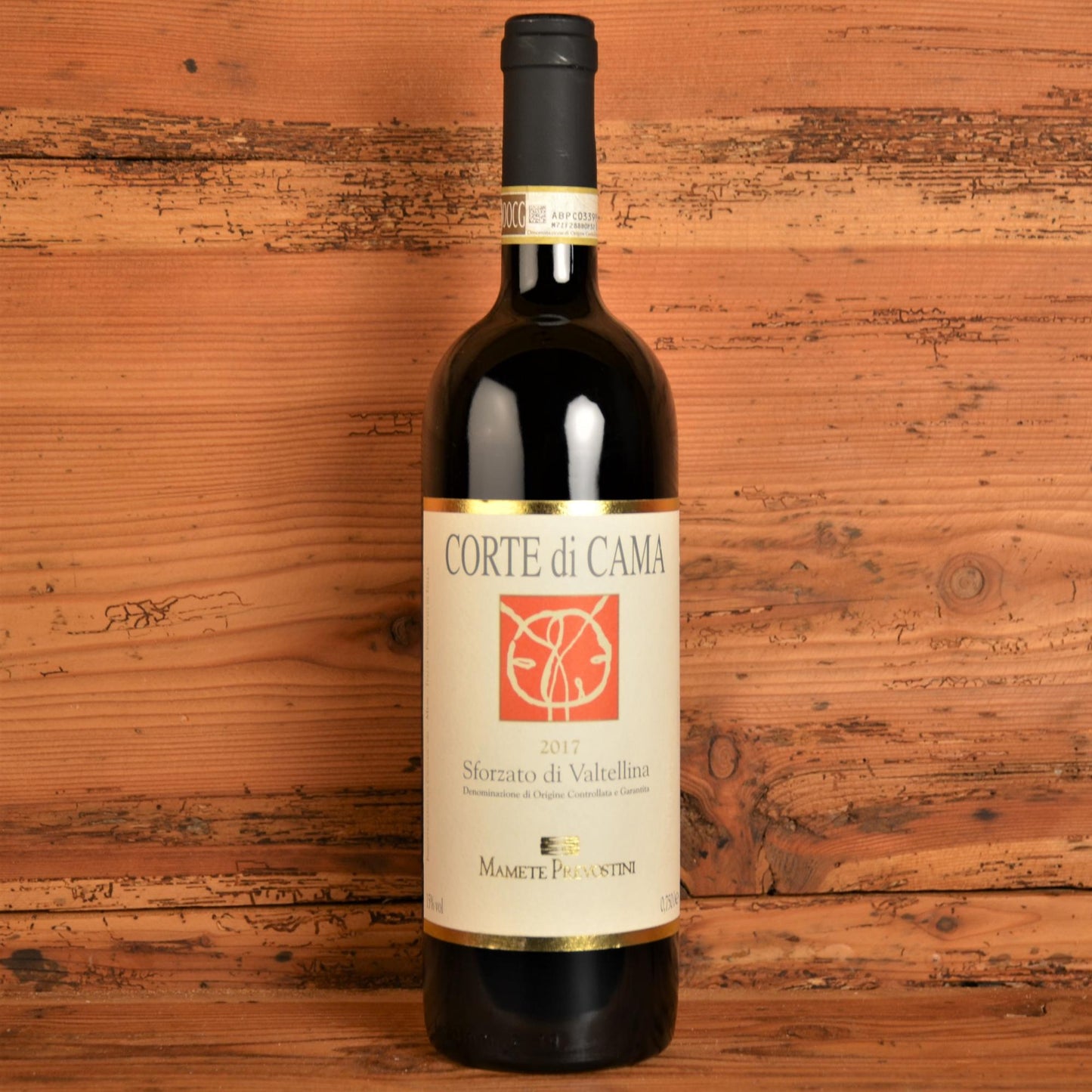 Sforzato della Valtellina DOCG 2017 "Corte di Cama" Mamete Prevostini