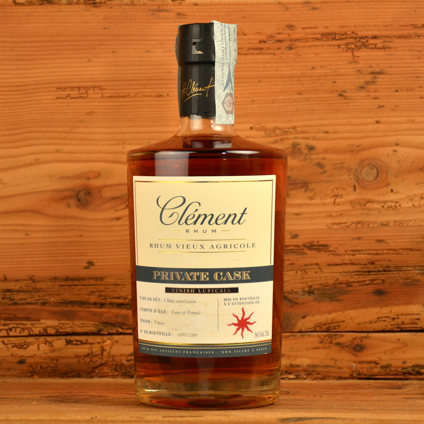 Vieux Rhum Agricole Lupicaia Finisch CLEMENT